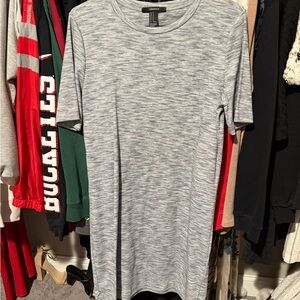Forever 21 Gray Midi Dress